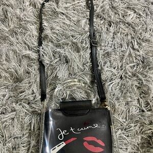 Black and Clear Women's Bag